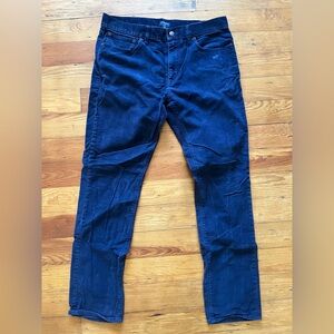 Men's Blue Corduroy Pants